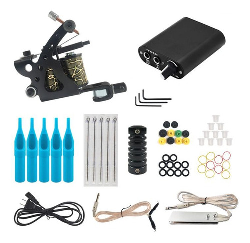 Kit De Tatuaje Máquina De Bobina Para Tatuar