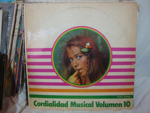 Vinilo Cordialidad Musical Volumen 10 10 Strings Conniff Cp1