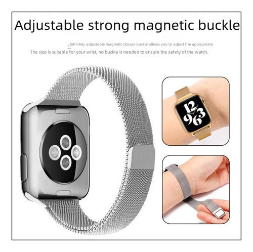 Correa Para Apple Watch Con Tres Mil Episodios, 44 Mm, Plate