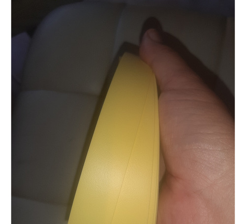 Tapa Canto Pvc  Color Amarillo 22mm