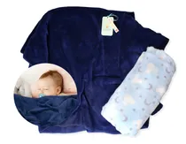 Comprar Mantas Polares Para Bebé Abrigadoras 100 X 120 Cm Pack X2
