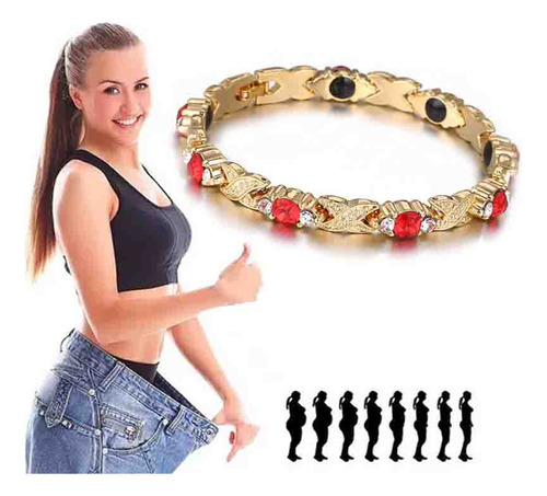 Pulsera De Aleación Magnética Para Mujer