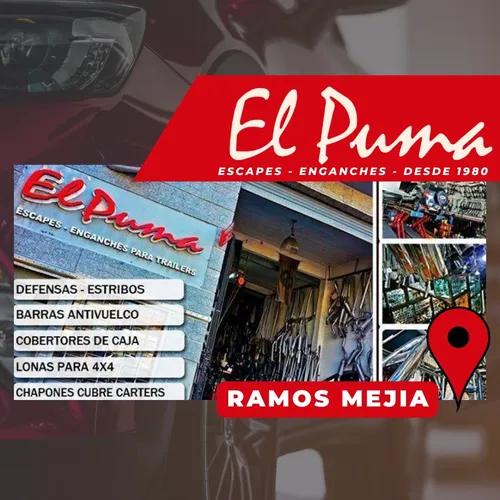 Multiple Peugeot 206 C Sonda Lambda (arriba) Escapes El Puma