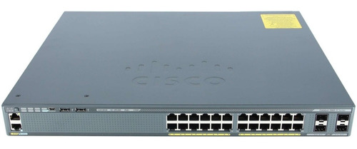 Switch Cisco Ws-c2960x-24ps-l Poe Gigabit Rma (Reacondicionado)