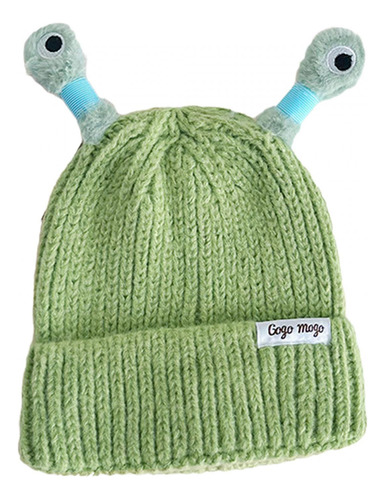 Gorro De Punto Divertido Y Pequeño Monstruo, Gorro De