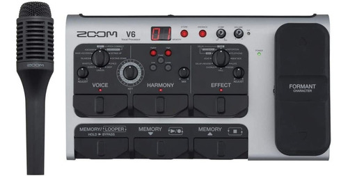 Zoom V6/if - Pedal Multiefectos Para Voz