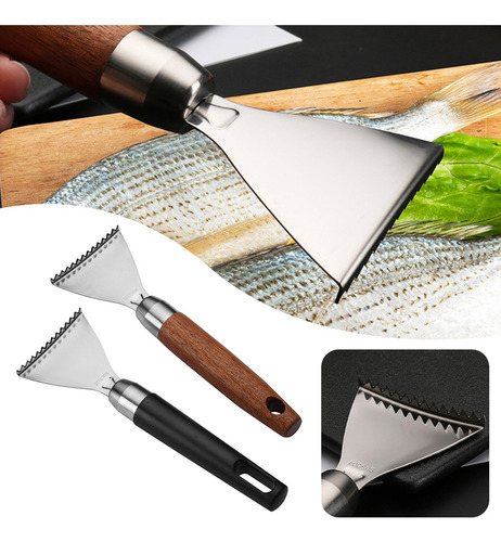 Raspador Manual De Acero Inoxidable Para Descascarillar Pesc