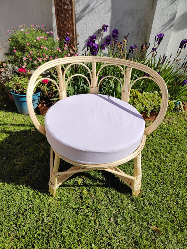 Sillón De Mimbre, Mar Del Plata, 60cm