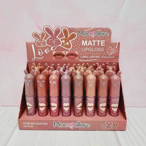 Brillo Labial Matte Conejo X 2 Unids