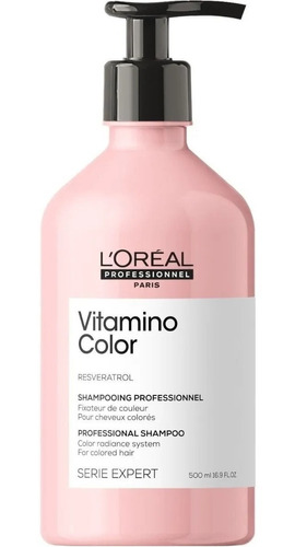 Shampoo Vitamino Color  500ml Para Cabello Teñido Loreal