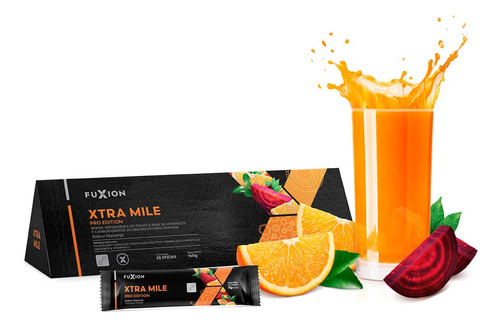 Xtra Mile Fuxion Energía Para Ejercicios Intensos 28 Sticks