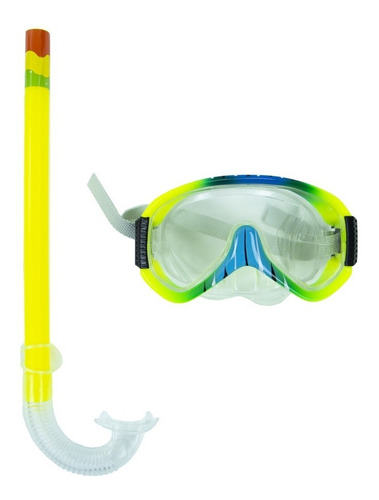 Set Mascara Snorkel Buceo Niños Dencar 8060