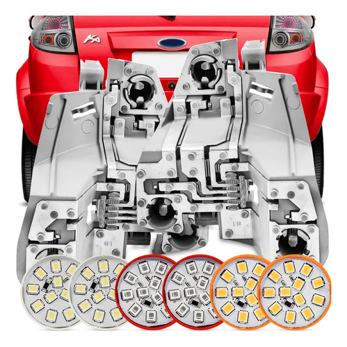 Kit Soquete Lampada  Led Ford Ka  08 09 10 11 12 Circuito