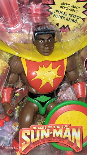 Masters Of The Universe Origins Sun-man Rulers Of The Sun (Usado)