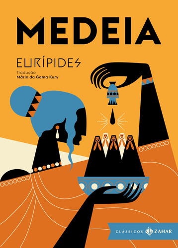 Medeia: edição bolso de luxo, de Eurípides. Editora Schwarcz SA, capa dura em português, 2021