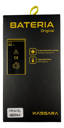Batería Kássara For iPhone 13 Promax Capacidad Aumentada