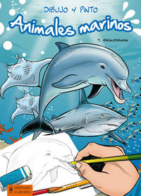 Dibujo Y Pinto Animales Marinos (libro Original)