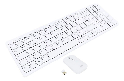 Kit Teclado Mouse E Receptor LG All In One 24v70q-g