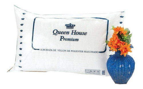 Set X2 Almohadas Percal Queen House Premium