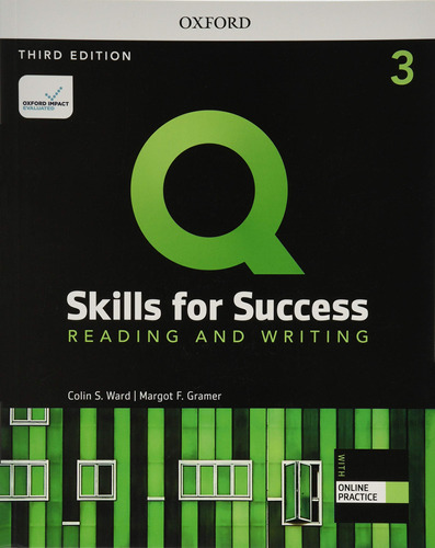 Book : Q Skills For Success Reading And Writing, 3rd Level.