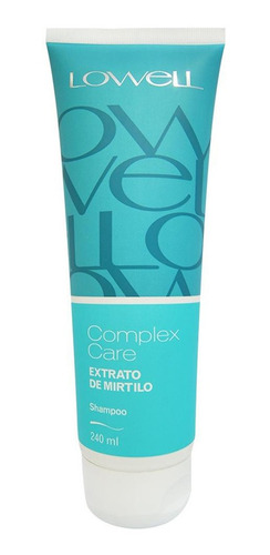 Shampoo 240ml Mirtilo Complex Care Lowell Maciez Brilho