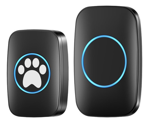 Timbre Para Perro Con Botón Táctil Con 60 Melodías,