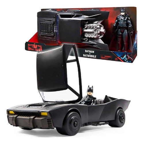 Set Batimovil Y Figura 30 Cm Batman - Mosca