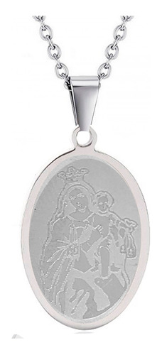 Collar Medalla Virgen Del Carmen +estuche Gamuschop