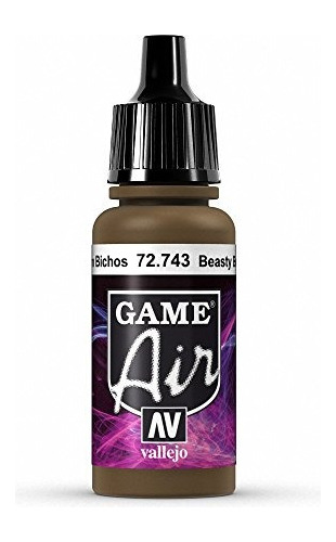 Juego Vallejo Air Beasty Brown Paint