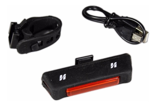 Led Pisca Traseiro  Usb Recarregável Bike Bicicleta Forte