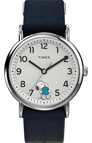 Relógio Timex® Indiglo Peanuts Charlie Brown retroiluminado