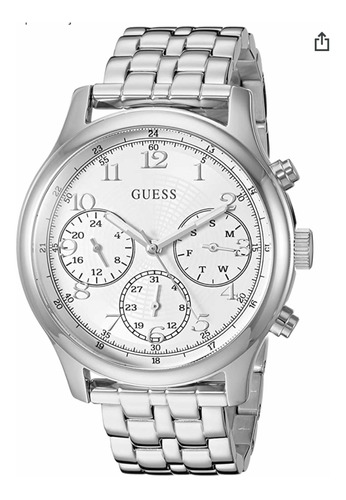 Reloj Guess Plateado Mujer U1018l1 Original