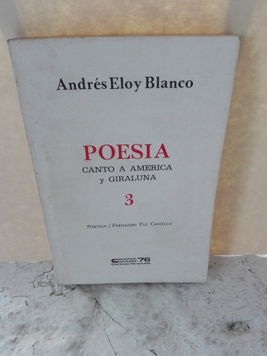 Poesia De Andres E. Blanco