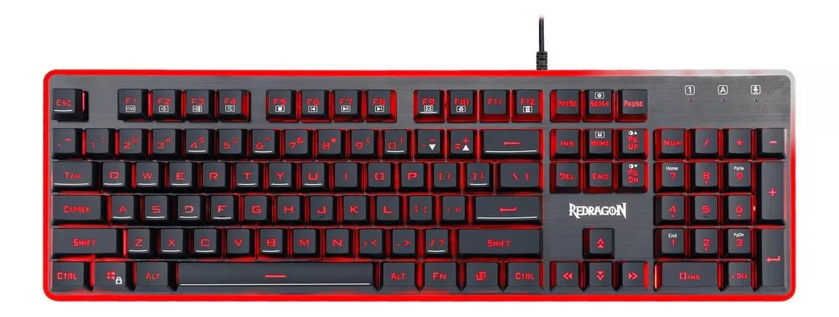 Tercera imagen para búsqueda de redragon teclado