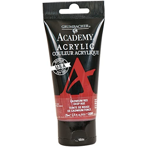 Pintura Acrílica Academy, Tubo De Plástico De 75 Ml/2...