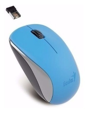 Mouse Inalambrico Genius Nx7000 Celeste - Mop Lanus!!!