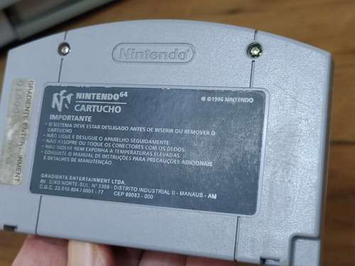 Star Wars Rogue Squadron N64 C/ Caixa Locadora Original (Usado)