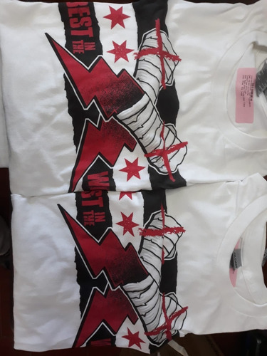 Polera Cm Punk Best In The World Aew Original