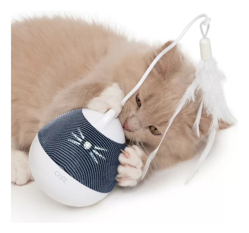 Spinner, Juguete Para Gato (1 Pza) Catit Pixi Color Blanco
