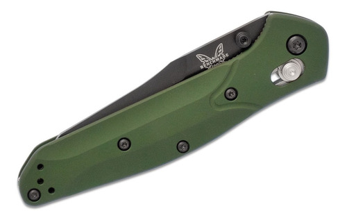 Canivete Benchmade Osborne 940 Green Scales Axis Lock