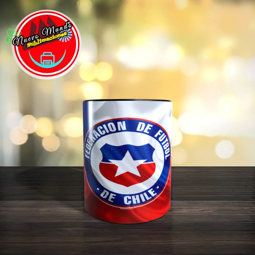 Taza Mágica De Selección De Fútbol De Chile