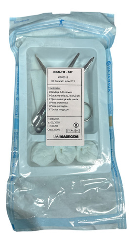 Kit De Curación Estéril Madegom Unidad 10pzs