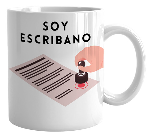 Taza Recibimiento Soy Escribano