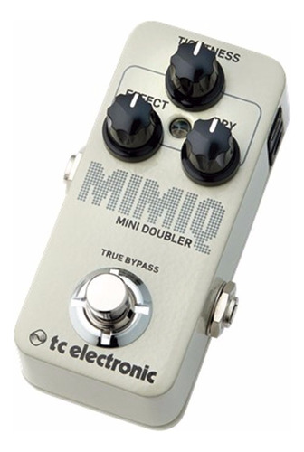 Pedal Tc Electronic P/guitarra Mimiq Mini Doubler Color Gris