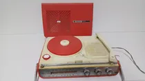 Comprar 7k Antiguo Tocadiscos Pequeño Portátil Japonés Funcionando