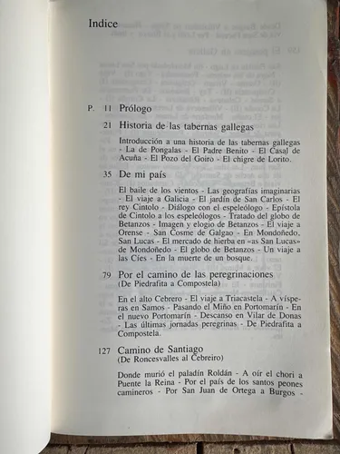El Pasajero En Galicia - Álvaro Cunqueiro Tusquets Original (Usado)
