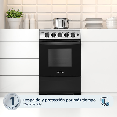 Cocina De Piso A Gas 51 Cm Inox Mabe Cmc5115ax0 Inox