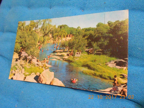 Postal Sierras De Cordoba Tanti Balneario - Decada Del 70