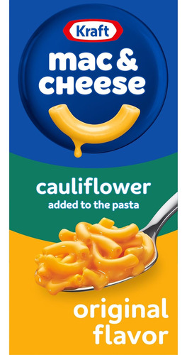 Cena Original De Macarrones Con Queso Kraft Con Coliflor Agr