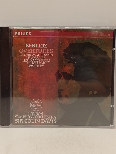 Berlioz 5 Overtures Dir Sir Colin Davis Cd Nuevo